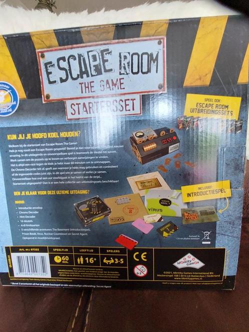 Escape Room, Spelcomputers en Games, Games | Overige, Nieuw, 1 speler, Vanaf 3 jaar, Ophalen of Verzenden