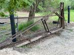 2 spanten voor overkapping of loods…..?, Ophalen