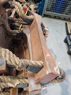 Boomhut touwladder hardhout! (scheepsladder), Ophalen, Zo goed als nieuw, Overige houtsoorten, Plank