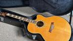 Crafter JE24 N semi akoestische jumbo gitaar met koffer, Ophalen, Zo goed als nieuw, Western- of Steelstringgitaar, Met koffer