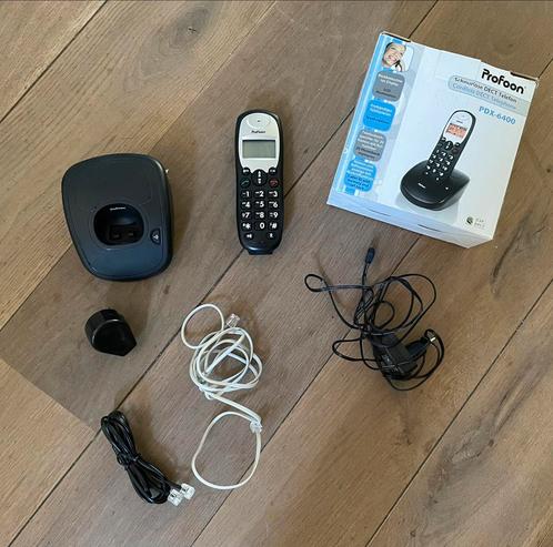 Profoon PDX 6400, Telecommunicatie, Vaste telefoons | Handsets en Draadloos, Zo goed als nieuw, Ophalen of Verzenden
