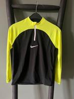 Nike trainingstrui 140 zwart neon geel sportkleding truien, Jongen of Meisje, Ophalen of Verzenden, Nike, Nieuw