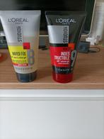 Nieuw, 2 tubes gel, Sieraden, Tassen en Uiterlijk, Uiterlijk | Haarverzorging, Ophalen of Verzenden, Zo goed als nieuw, Gel, Wax, Haarlak of Mousse