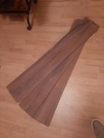 Pvc walnoot 10 stuks 120x20cm, Ophalen of Verzenden, Zo goed als nieuw, 75 m² of meer, Overige typen