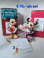 Mickey & Minnie Disney Traditions Jim Shore Set, Ophalen of Verzenden, Mickey Mouse, Zo goed als nieuw, Beeldje of Figuurtje