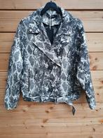 ZARA bikerjack met slangenprint mt. S/M, Nieuw, ZARA, Maat 36 (S), Verzenden