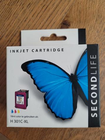 Secondlife HP 301C-XL Kleurencartridge beschikbaar voor biedingen