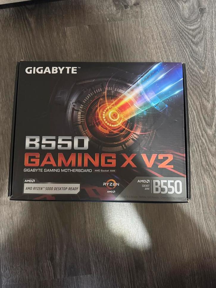 GIGABYTE B550 Gaming X V2 AM4 Socket, Computers en Software, Moederborden, Nieuw, DDR4, Ophalen of Verzenden