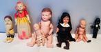 9 antieke celluloid popjes,sneeuwitje,dwerg,non,zwart,baby’s, Ophalen