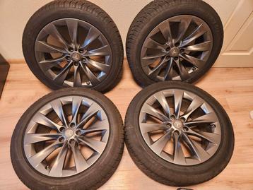 Tesla  Model X Winterwielen Breedset  20INCH a merk banden beschikbaar voor biedingen