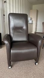 Well-Fair lederen Relaxfauteuil, Ophalen, Zo goed als nieuw, Modern, 50 tot 75 cm