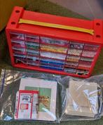 Ministeck set volle bak diverse kleuren + Disney patronen, Hobby en Vrije tijd, Ministeck, Ophalen of Verzenden, Gebruikt, Box-set