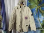 beige dons expedition parka ski jas mt xxl Canadian Goose, Maat 52/54 (L), Beige, Ophalen of Verzenden, Canadian Goose