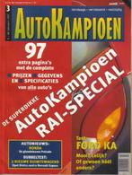 Autokampioen 3 1997: Honda Prelude - Ford Sierra - Mazda 626, Boeken, Auto's | Folders en Tijdschriften, Ophalen of Verzenden