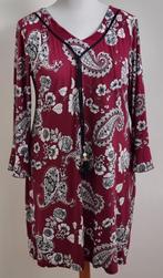 My Lily’s donkerrood jurkje met paisley print mt. XXL, Maat 46/48 (XL) of groter, Ophalen of Verzenden, Zo goed als nieuw, My Lily's