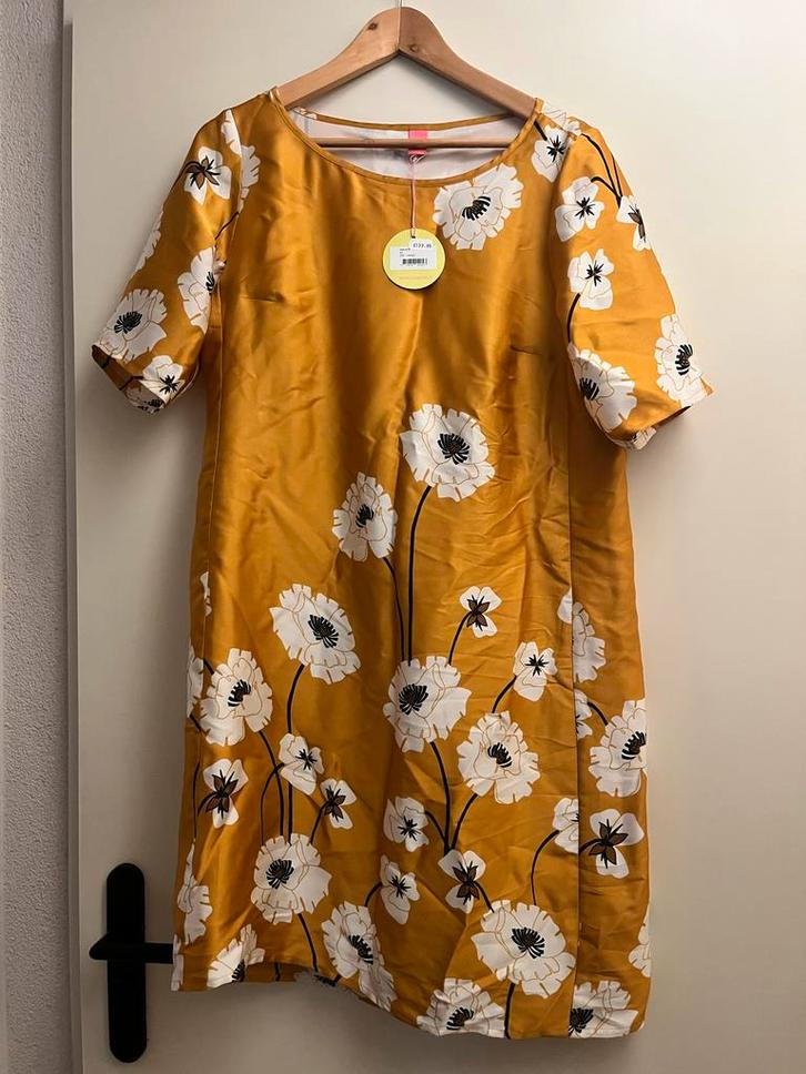 Kyra & Ko Jurk - Maat 40 - Nieuw, Kleding | Dames, Jurken, Nieuw, Maat 38/40 (M), Geel, Boven de knie, Verzenden