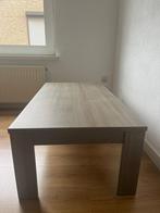 Huiselijke salontafel met eetkamer + stoelen, Huis en Inrichting, Tafels | Eettafels, Huiselijk, Rechthoekig, Ophalen of Verzenden