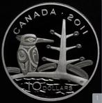 Canada - 2011 $10 Fine Silver Coin - Boreal Forest, Setje, Zilver, Verzenden, Noord-Amerika