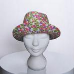 Kinder hoed bloemenprint groen roze paars, Noekies.com, Nieuw, 3181PN, Info@noekies.com