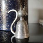 Vintage borrel bekertje van tin / Stirrup cup, Ophalen of Verzenden
