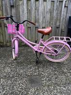 Roze kinderfiets met mandje, Ophalen, Gebruikt, 20 inch, Handrem
