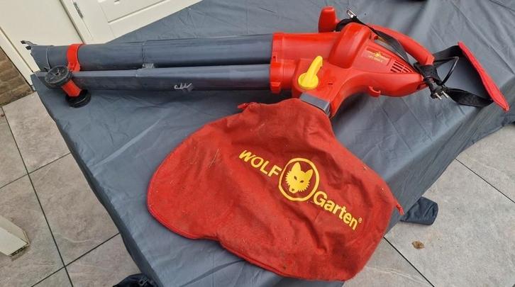 Wolf-Garten bladblazer / bladzuiger – met opvangzak –, Tuin en Terras, Bladblazers, Zo goed als nieuw, Elektrisch, Met opvangzak