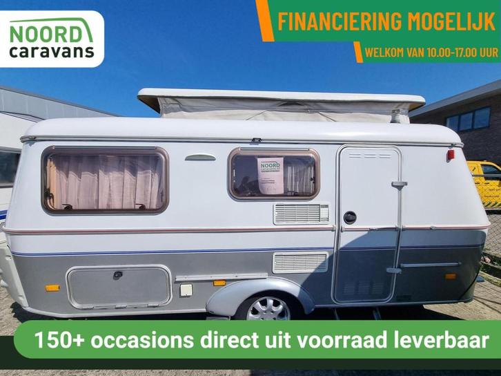 Eriba TROLL 550 GT MOVER + DWARSBED + HEFDAK + VOORTENT, Caravans en Kamperen, Caravans, Bedrijf, tot en met 3, 750 - 1000 kg