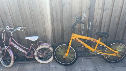 Kinderfietsen, Fietsen en Brommers, Fietsen | Crossfietsen en BMX, Gebruikt, 16 tot 20 inch, Staal, Ophalen of Verzenden