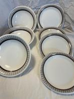 Gefle Upsala-Ekeby “Sparta” – 7 Zweedse vintage borden, Ophalen of Verzenden