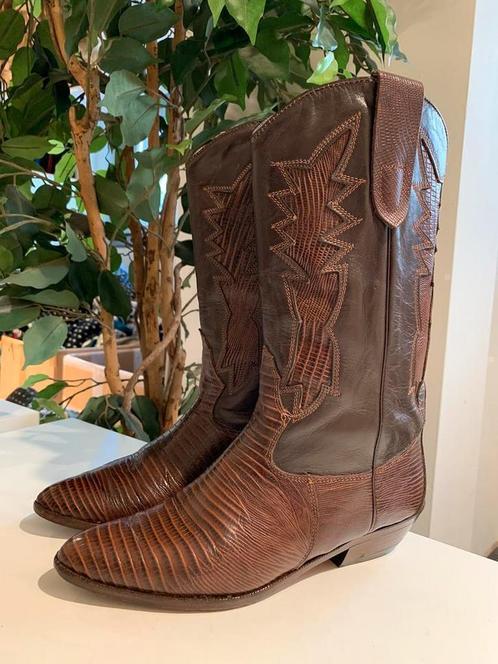 Calamex cowboylaarzen 37 western boots bohemian laarzen, Kleding | Dames, Schoenen, Zo goed als nieuw, Hoge laarzen, Bruin, Ophalen of Verzenden