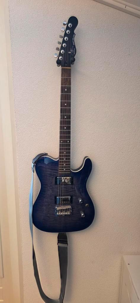 G&L ASAT Deluxe Bright Blueburst, Muziek en Instrumenten, Snaarinstrumenten | Gitaren | Elektrisch, Nieuw, Solid body, Overige merken