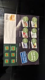 Blokkies zegels Geldrop, Ophalen, Winkel, Super of Benzinepomp, Zegels, Bonnen of Punten