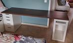 bureau, ladenkast en vak met verstelbare indeling, Huis en Inrichting, Bureaus, Ophalen, Gebruikt, Bureau