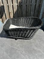 Duvo+ provence rieten honden fietsmand bagagedrager., Ophalen of Verzenden, Zo goed als nieuw
