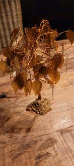 Vintage gold leave tree, Huis en Inrichting, Ophalen of Verzenden, Minder dan 50 cm