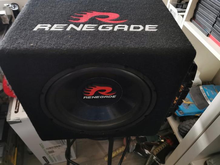 Renegade subwoofer rxv1200, Auto diversen, Autospeakers, Gebruikt, Ophalen