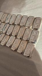 30x metalor 100gram zilver baren, Postzegels en Munten, Edelmetalen en Baren, Ophalen of Verzenden, Zilver