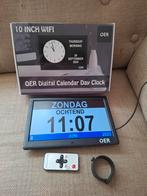 Oer dementie klok 10 inch, Ophalen of Verzenden, Zo goed als nieuw