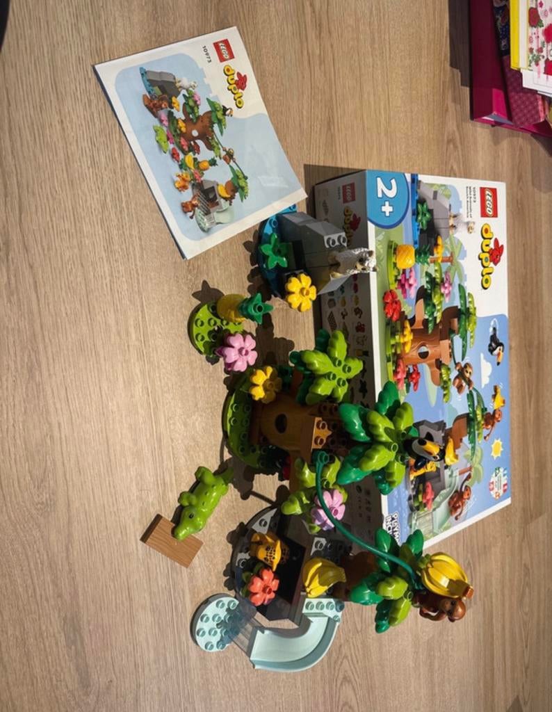 Lego duplo wild animals of south america 10973, Ophalen of Verzenden, Zo goed als nieuw, Duplo