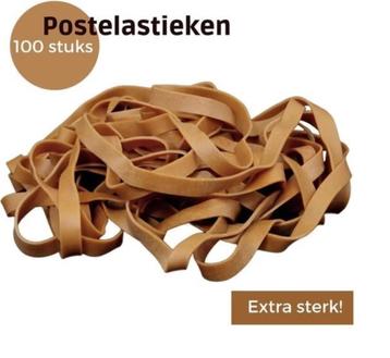 Postelastieken - Ca 100 stuks beschikbaar voor biedingen