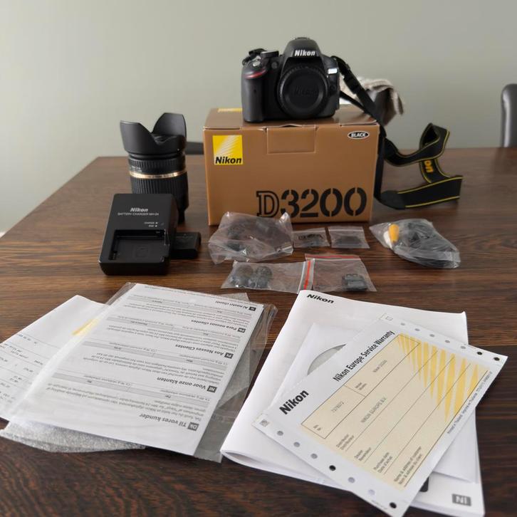 Nikon D3200 met Tamron 18-270mm lens, Audio, Tv en Foto, Fotocamera's Digitaal, Gebruikt, Spiegelreflex, Nikon, 8 keer of meer