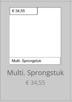 Multi. Sprongstuk, Ophalen of Verzenden, Nieuw, Overige typen
