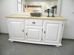 Prachtige wit landelijk  dressoir, Huis en Inrichting, Kasten | Dressoirs, Ophalen, Gebruikt, 150 tot 200 cm, Onbekend