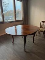 Antieke uitschuifbare houten tafel, Ophalen, Gebruikt, 100 tot 150 cm, 50 tot 100 cm