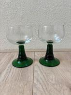 2 Vintage Luminac France roemer wijnglazen, Ophalen of Verzenden, Zo goed als nieuw, Overige typen