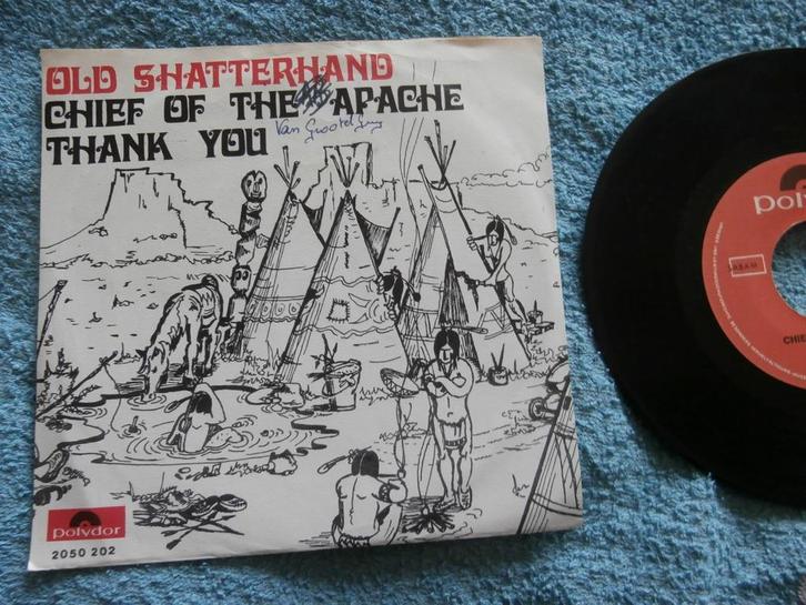 Old Shatterhand - Chief Of The Apache., Cd's en Dvd's, Vinyl Singles, Single, Pop, 7 inch, Ophalen of Verzenden