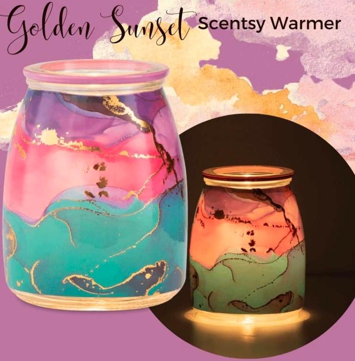 Scentsy, Huis en Inrichting, Woonaccessoires | Kandelaars en Kaarsen, Nieuw, Minder dan 25 cm, Overige materialen, Blauw, Ophalen of Verzenden