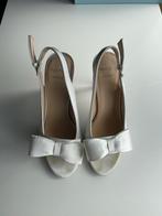 Ivoor wit bruidschoenen pumps met Strik - Maat 38, Ophalen, Pumps, Wit, Manfield