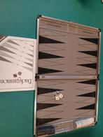 Backgammon in koffer - Reisspel, Hobby en Vrije tijd, Gezelschapsspellen | Bordspellen, Ophalen of Verzenden