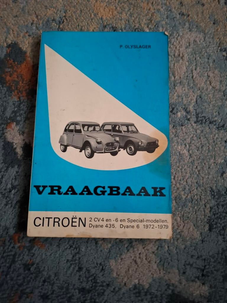 Vraagbaak Citroen /Dyane, Ophalen of Verzenden